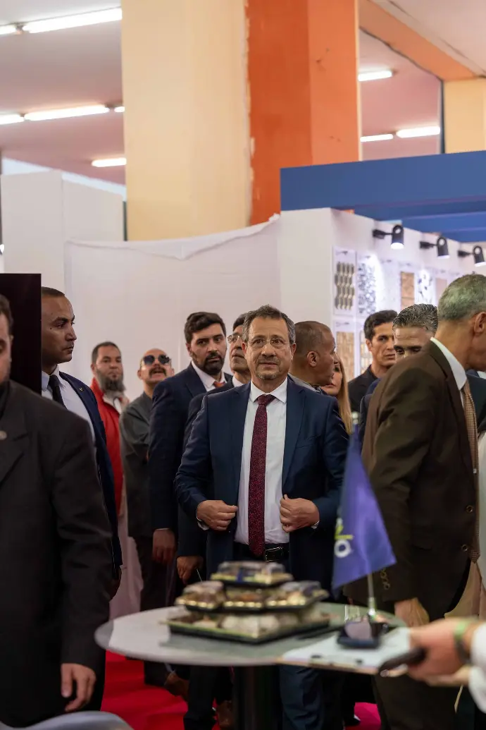 ministre des Travaux publics et des Infrastructures de base, Monsieur Lakhdar Rekhroukh 