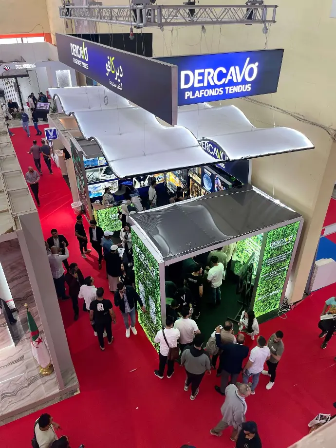 Le stand de Dercavo à Batimatec 2024 