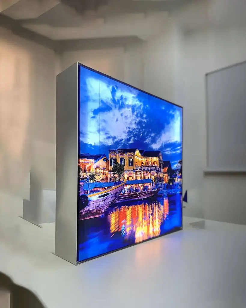 Lightbox caisson lumineux imprimé 1m x m